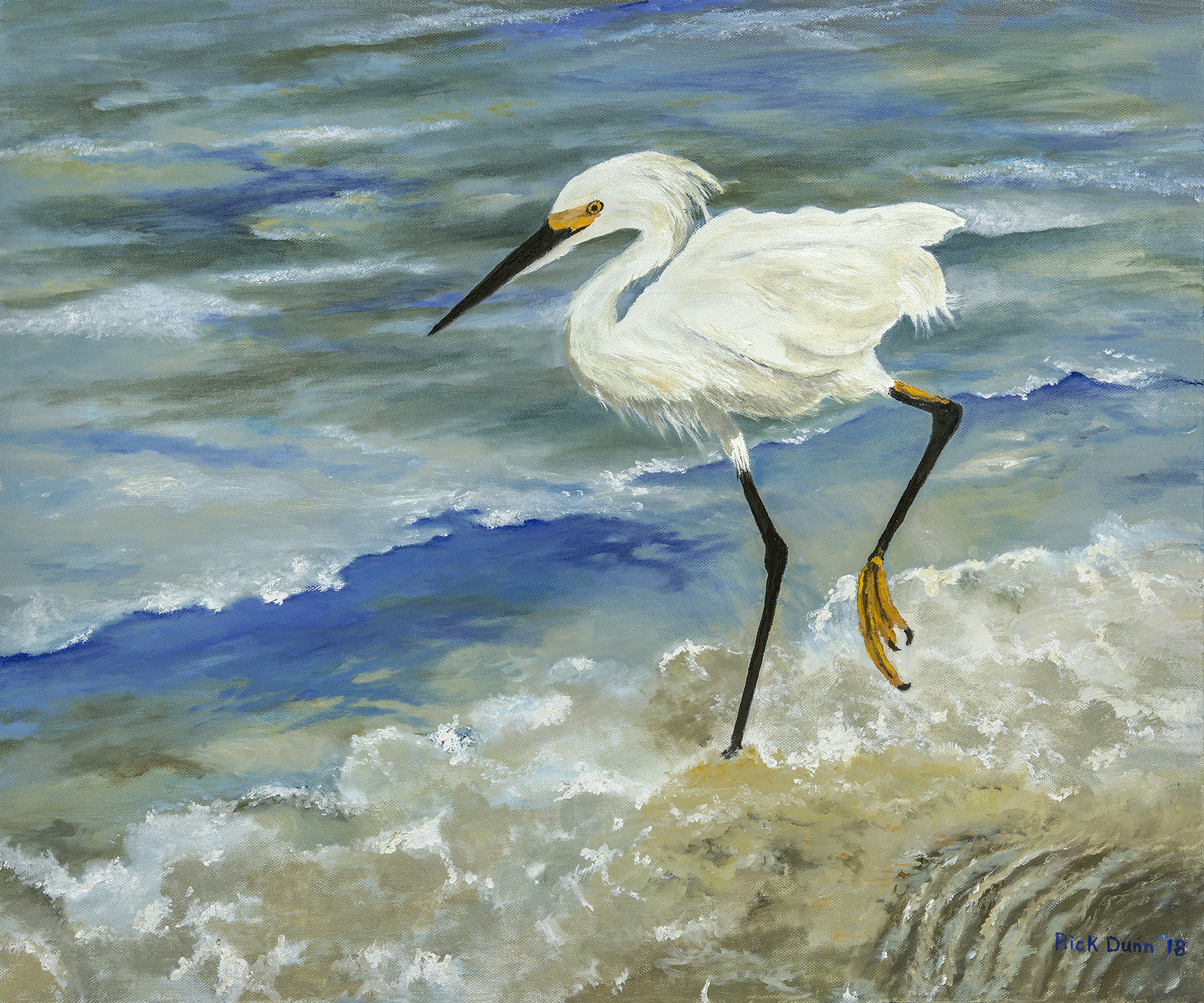 Dunn Rick Egret - Change to Egret in the Surf