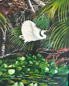 White Heron