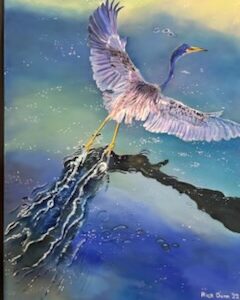 Dunn Purple Bird - change to Tri Colored Heron