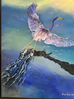 Dunn Purple Bird - change to Tri Colored Heron